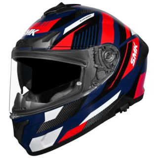 Kask Integralny SMK TYPHOON Sparko kolor biały/czerwony/niebieski, rozmiar L