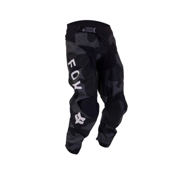 SPODNIE MOTOCYKLOWE JUNIOR FOX 180 BNKR BLACK