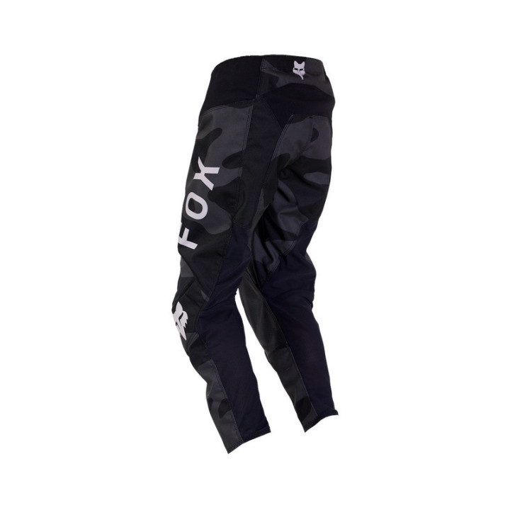 SPODNIE MOTOCYKLOWE JUNIOR FOX 180 BNKR BLACK