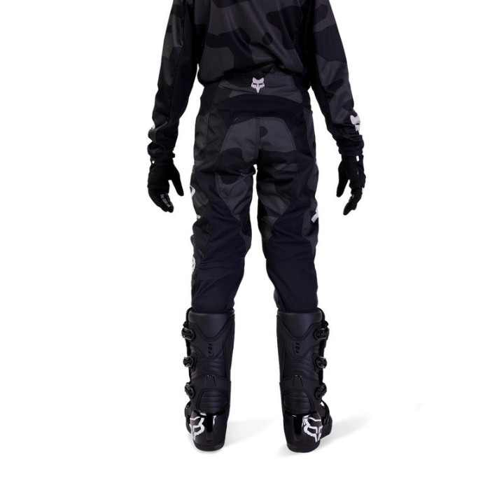 SPODNIE MOTOCYKLOWE JUNIOR FOX 180 BNKR BLACK