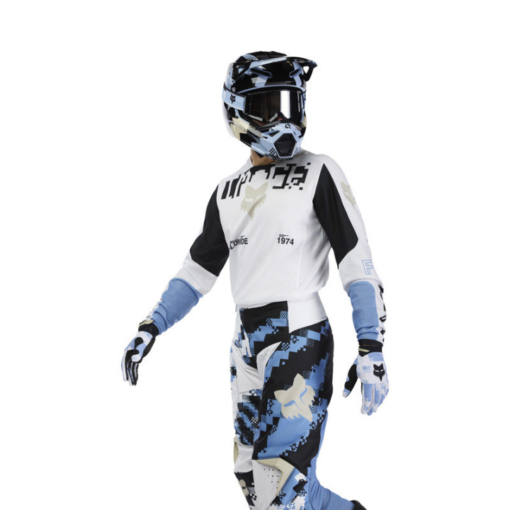 BLUZA MOTOCYKLOWA FOX 180 DIGI IMAGE WHITE XL