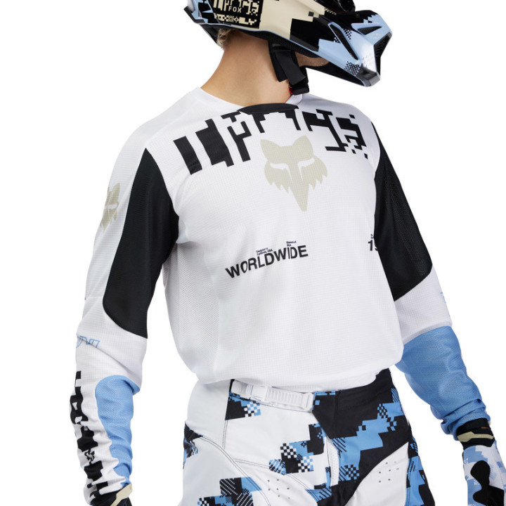 BLUZA MOTOCYKLOWA FOX 180 DIGI IMAGE WHITE XL