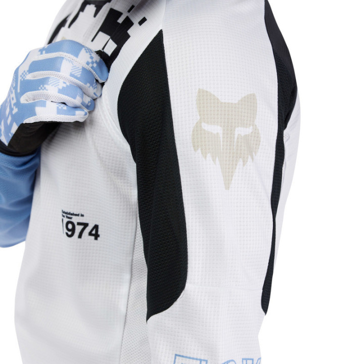 BLUZA MOTOCYKLOWA FOX 180 DIGI IMAGE WHITE XL