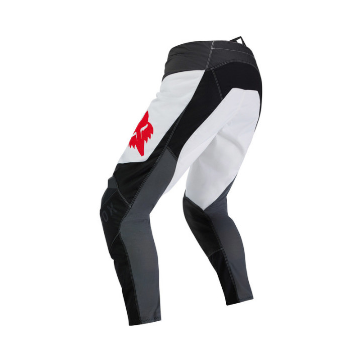 SPODNIE MOTOCYKLOWE FOX 180 FLOW WHITE RED