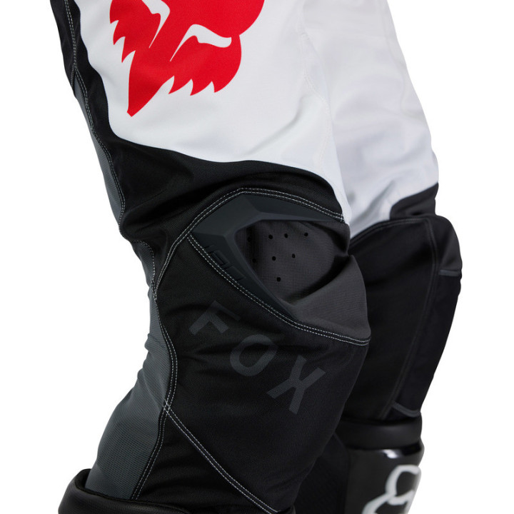 SPODNIE MOTOCYKLOWE FOX 180 FLOW WHITE RED