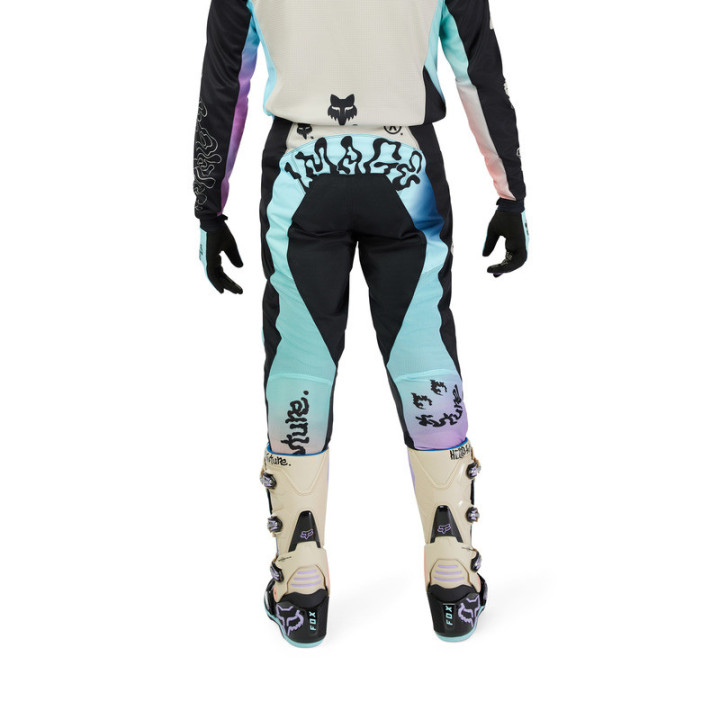 SPODNIE MOTOCYKLOWE FOX 180 HELLO FUTURE BLACK