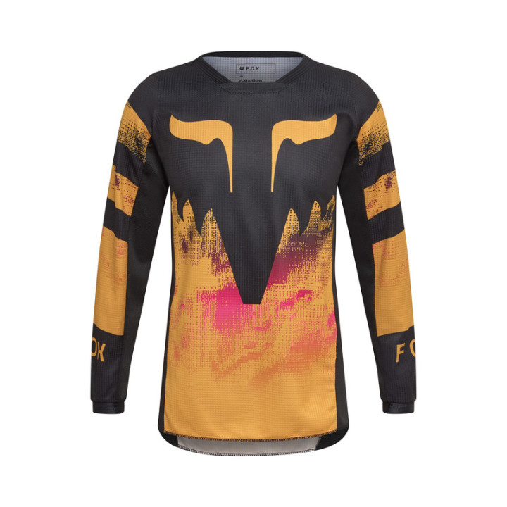 BLUZA MOTOCYKLOWA JUNIOR FOX 180 KAIROS TANGERINE YM