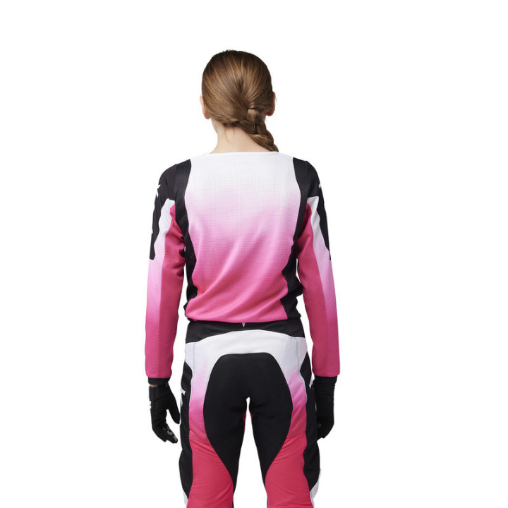 SPODNIE MOTOCYKLOWE JUNIOR FOX GIRLS 180 LEAN BLACK PINK Y24