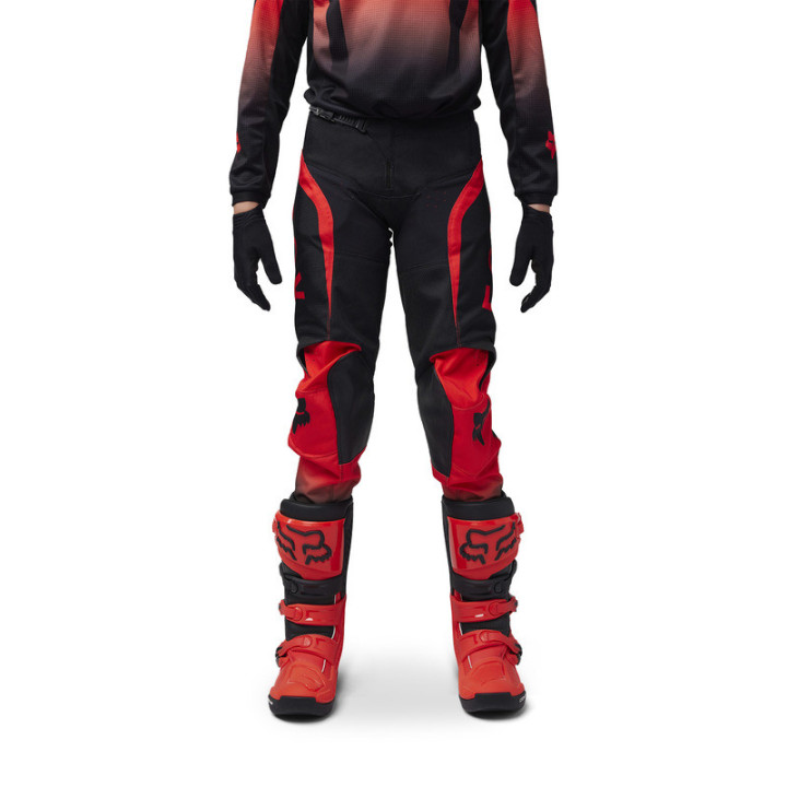 SPODNIE MOTOCYKLOWE JUNIOR FOX 180 LEAN FLUO RED Y24