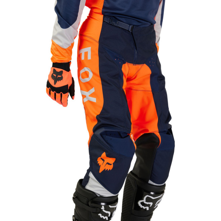 SPODNIE MOTOCYKLOWE JUNIOR FOX 180 NITRO FLUO ORANGE