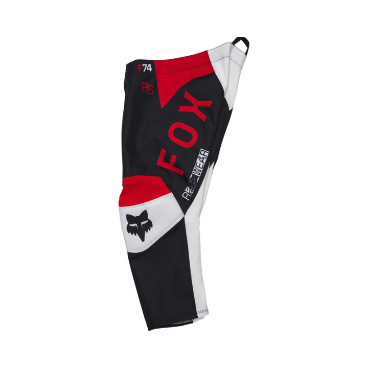 SPODNIE MOTOCYKLOWE JUNIOR FOX 180 RACE SPEC FLUO RED K4