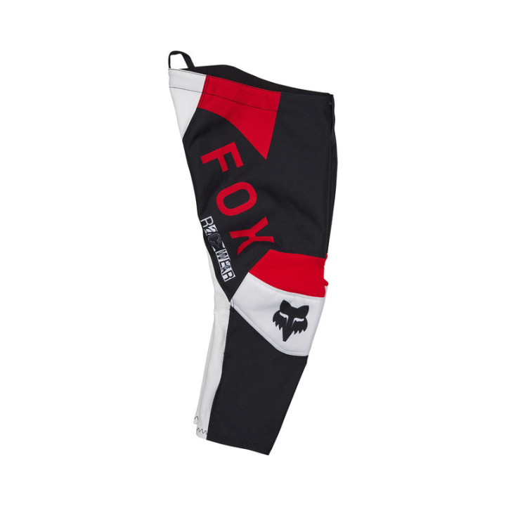SPODNIE MOTOCYKLOWE JUNIOR FOX 180 RACE SPEC FLUO RED K4
