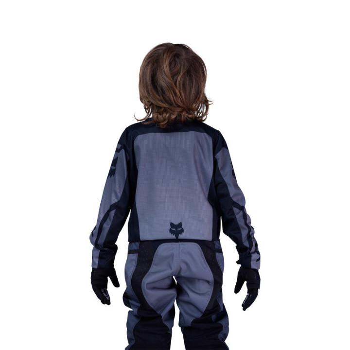 BLUZA MOTOCYKLOWA JUNIOR FOX 180 SHIELD BLACK YXL