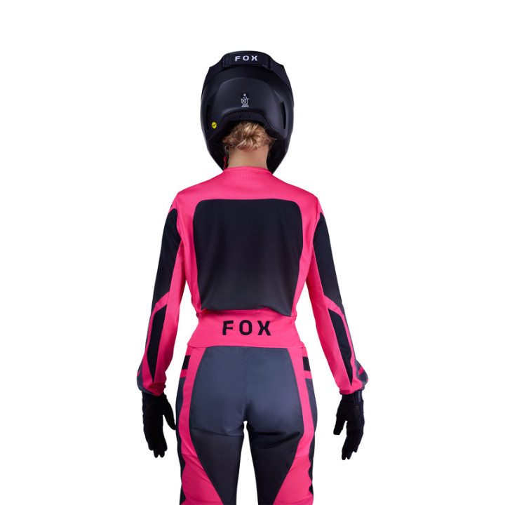 BLUZA MOTOCYKLOWA DAMSKA FOX 180 SHIELD BLACK PINK
