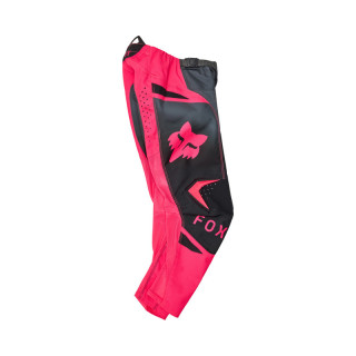 SPODNIE MOTOCYKLOWE JUNIOR FOX GIRLS 180 SHIELD BLACK PINK