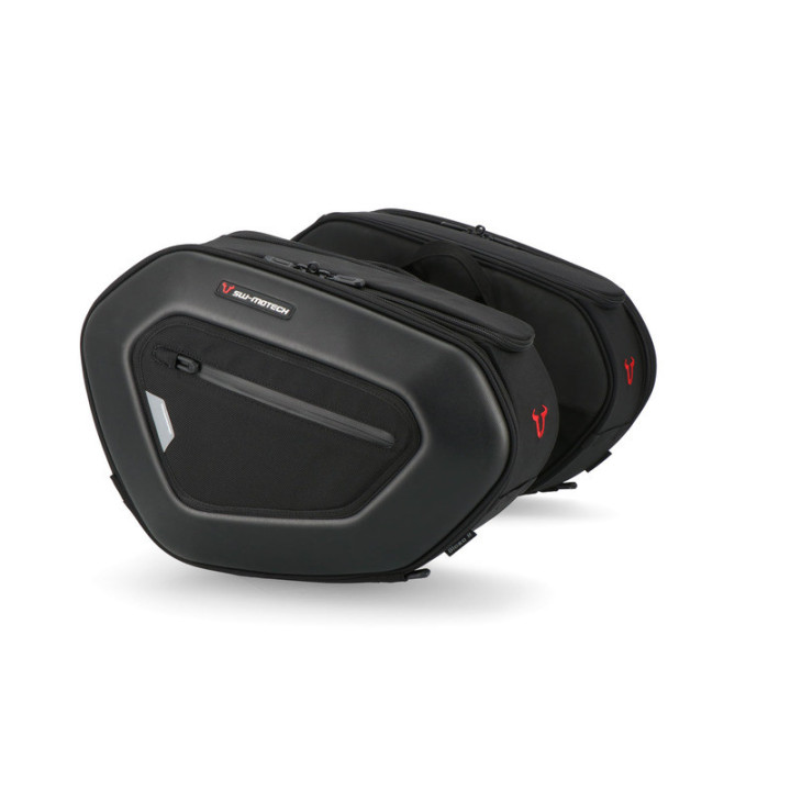 ZESTAW SAKW PRO BLAZE H I STELAŻY SW-MOTECH YAMAHA MT-09 (16-20) BLACK