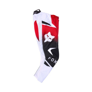 SPODNIE MOTOCYKLOWE JUNIOR FOX 180 SHIELD FLUO RED