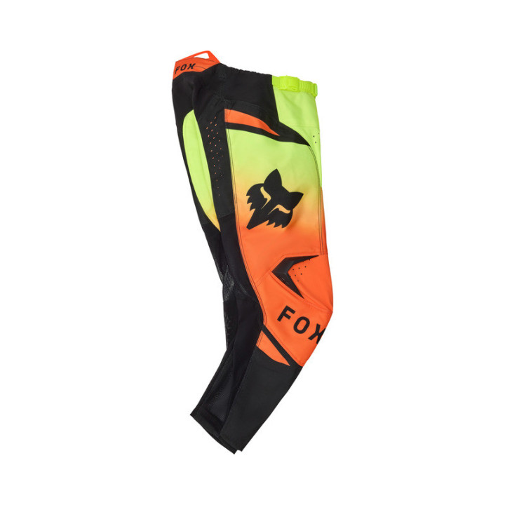 SPODNIE MOTOCYKLOWE JUNIOR FOX 180 SHIELD FLUO YELLOW