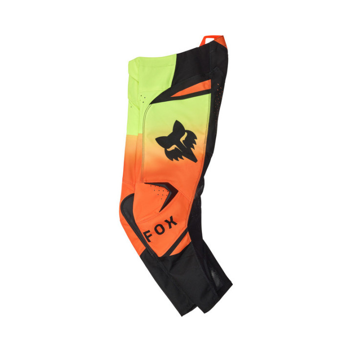 SPODNIE MOTOCYKLOWE JUNIOR FOX 180 SHIELD FLUO YELLOW