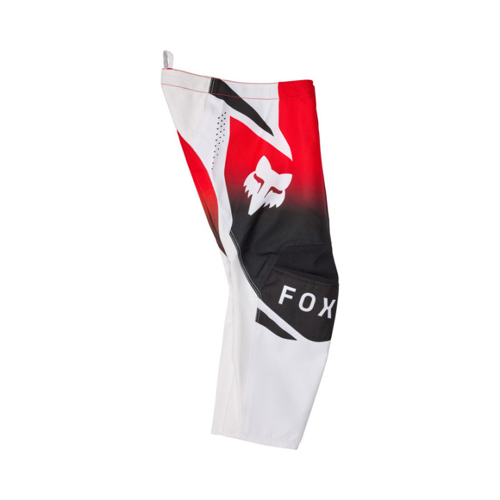 SPODNIE MOTOCYKLOWE JUNIOR FOX 180 SHIELD FLUO RED