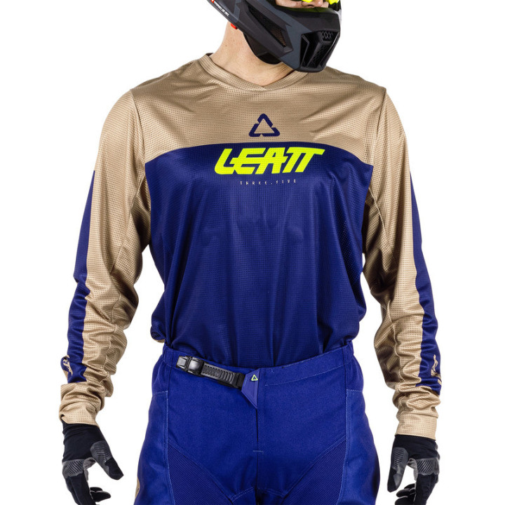 BLUZA OFFROADOWA LEATT MOTO 3.5 BROWN