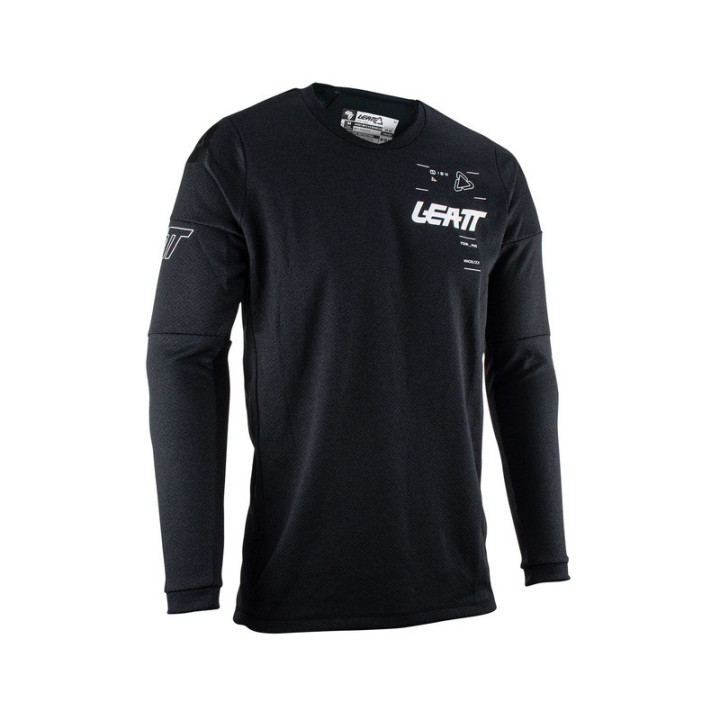 BLUZA OFFROADOWA LEATT MOTO 4.5 WINDBLOCK BLACK