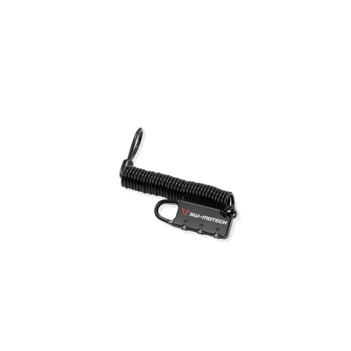 LINKA Z KŁÓDKĄ SW-MOTECH ZBEZPIECZENIE DO BAGAŻU BLACK 180CM