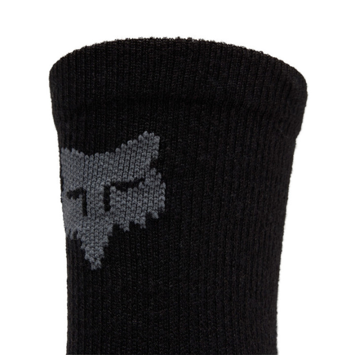SKARPETY FOX 6 FLEXAIR MERINO BLACK