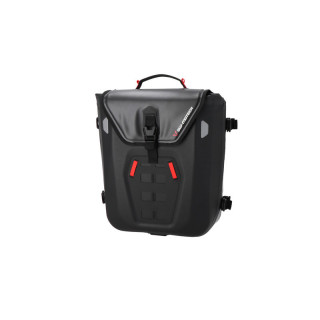 SAKWA BOCZNA LEWA SW-MOTECH SYSBAG WP M WODOODPORNA Z ADAPTEREM BLACK 17-23L