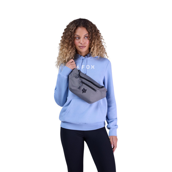 BLUZA Z KAPTUREM DAMSKA FOX ABSOLUTE PO FLEECE LIGHT SLATE S