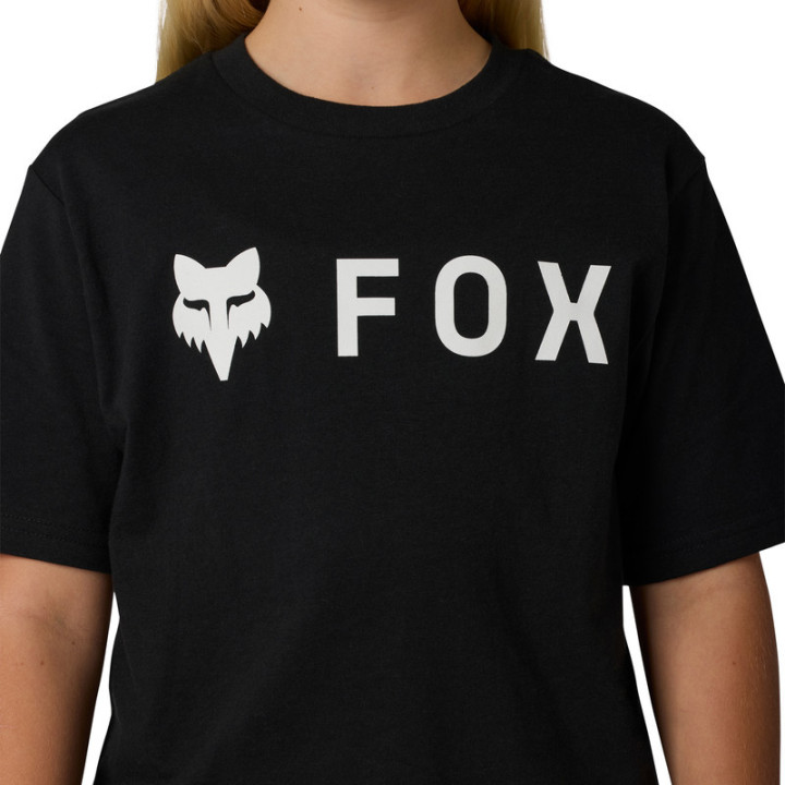 T-SHIRT JUNIOR FOX ABSOLUTE ULTRA BLACK