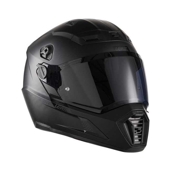 KASK MOTOCYKLOWY Z GOGLAMI LEATT ADV 7.5 BLACK