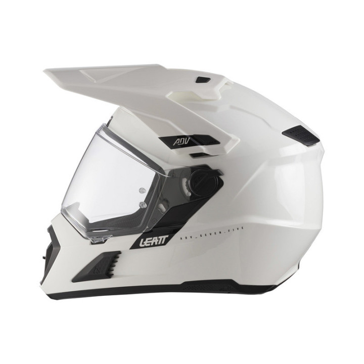 KASK MOTOCYKLOWY Z GOGLAMI LEATT ADV 7.5 WHITE