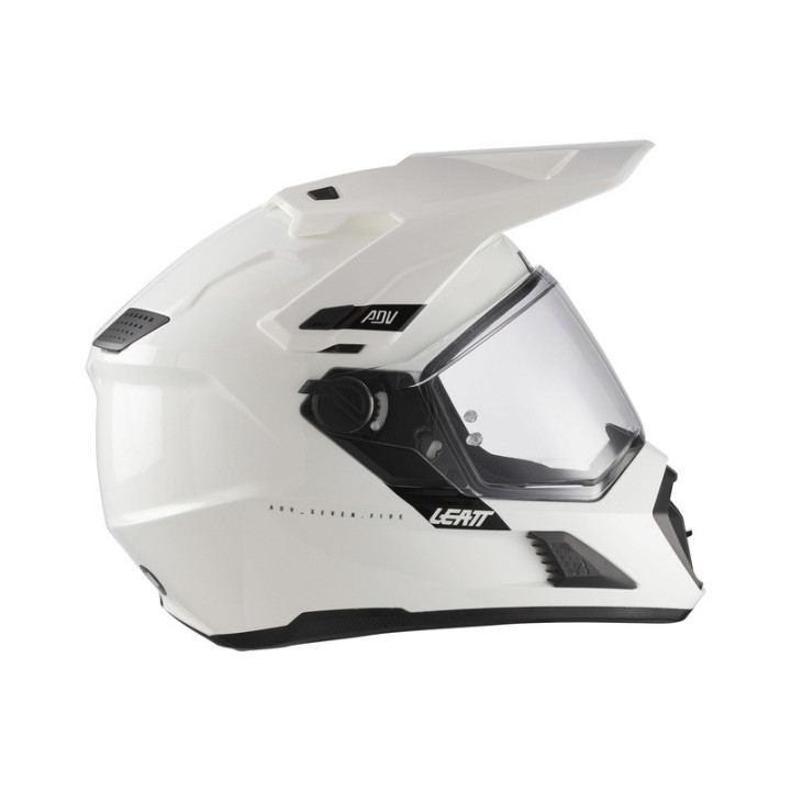 KASK MOTOCYKLOWY Z GOGLAMI LEATT ADV 7.5 WHITE