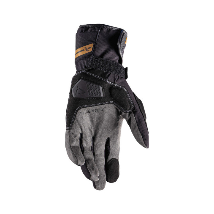 RĘKAWICE MOTOCYKLOWE LEATT ADV HYDRADRI 6.5 STEALTH BLACK GREY
