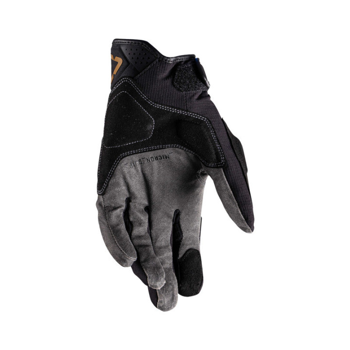 RĘKAWICE MOTOCYKLOWE LEATT ADV HYDRADRI 6.5 SHORT STEALTH BLACK GREY