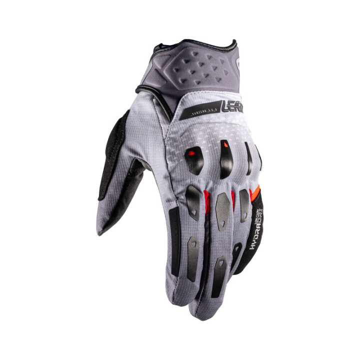 RĘKAWICE MOTOCYKLOWE LEATT ADV SUBZERO 5.5 SHORT IRON GREY
