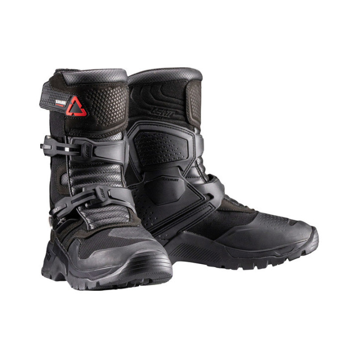 BUTY MOTOCYKLOWE LEATT ADV X-FLOW 7.5 BLACK SHORT