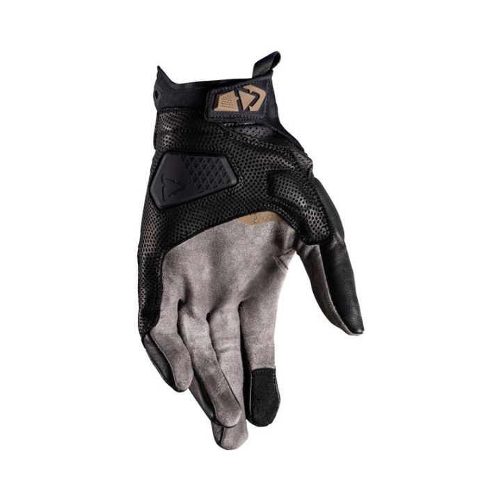 RĘKAWICE MOTOCYKLOWE LEATT ADV X-FLOW 8.5 STEALTH SHORT BLACK GREY