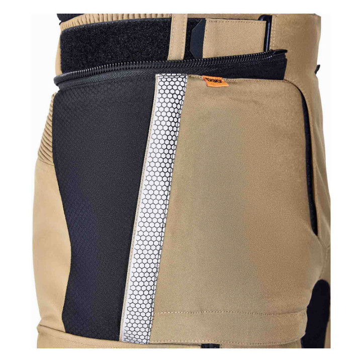 SPODNIE MOTOCYKLOWE TEKSTYLNE RST PRO SERIES ADVENTURE D3O SAND BLACK
