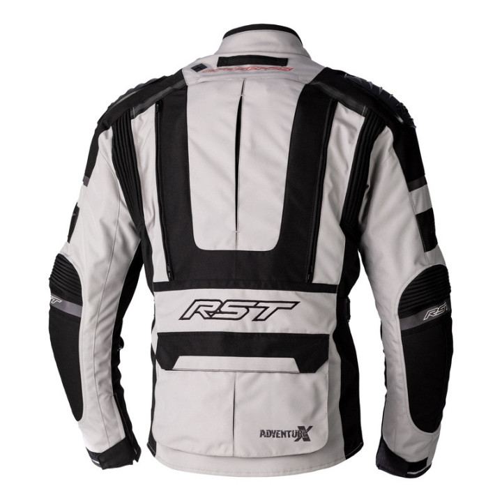 KURTKA MOTOCYKLOWA TEKSTYLNA RST PRO SERIES ADVENTURE X SILVER BLACK S