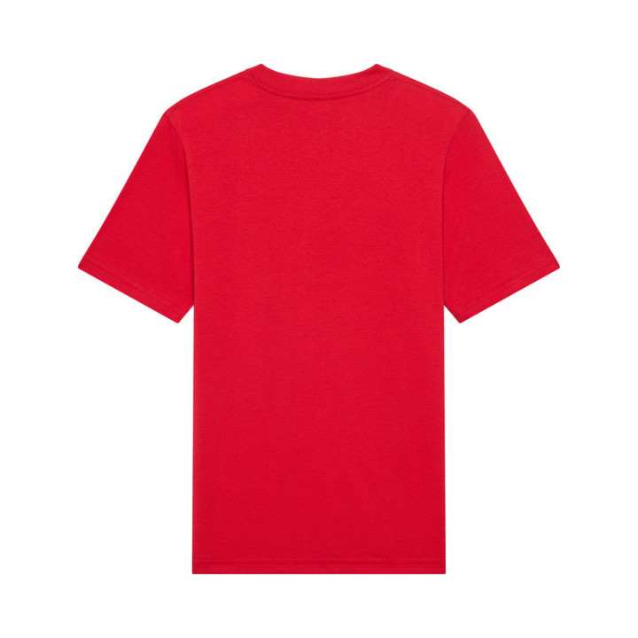 T-SHIRT JUNIOR FOX BADGE TIBETAN RED