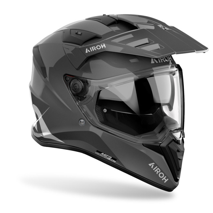 KASK MOTOCYKLOWY AIROH BANDIT COLOR DARK GREY GLOSS