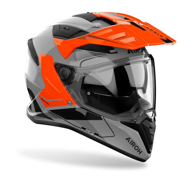 KASK MOTOCYKLOWY AIROH BANDIT TUNE ORANGE GLOSS