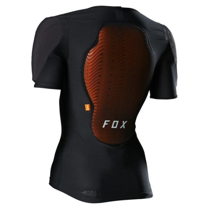 KOSZULKA Z OCHRANIACZAMI DAMSKA FOX BASEFRAME PRO BLACK