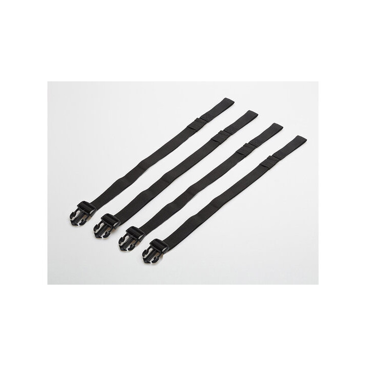 PASY NAPINAJĄCE DO DRYBAG 250 / 350 / 450 / 600 / 620 SW-MOTECH 4 SZTUKI BLACK