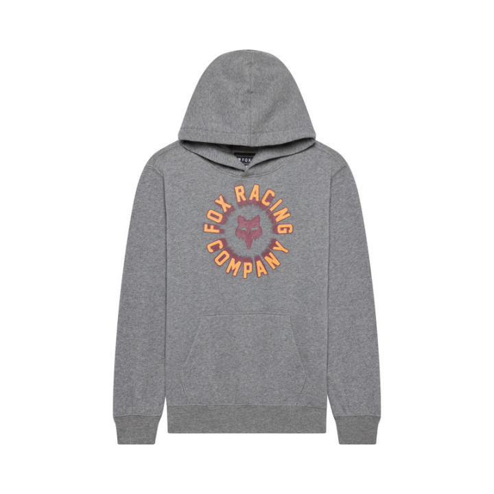 BLUZA Z KAPTUREM JUNIOR FOX BEAM FLEECE PO HEATHER GRAPHITE