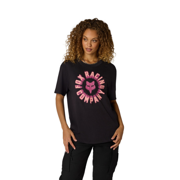 T-SHIRT DAMSKI FOX BEAM BLACK