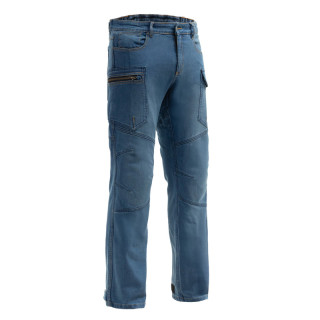 JEANSY MOTOCYKLOWE BROGER BRONX WASHED BLUE