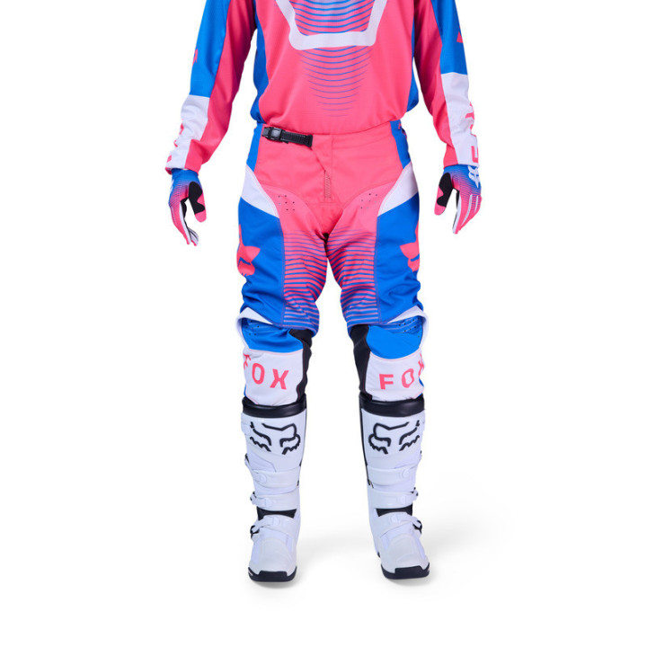 SPODNIE MOTOCYKLOWE FOX 180 COLLECT BLUE PINK